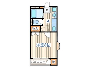 ラポールⅤの物件間取画像